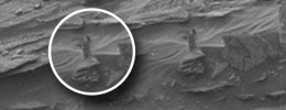 Closeup of mars lady picture